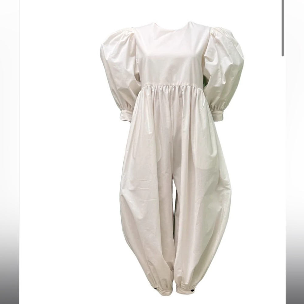 NWT Taylor Dorry ‘The Amelia Jumpsuit’ In Wonder Organic Cotton Sz 8 - Picture 2 of 16